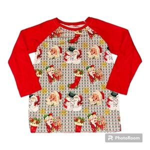 Christmas Print Shirt. Size L. NWOT